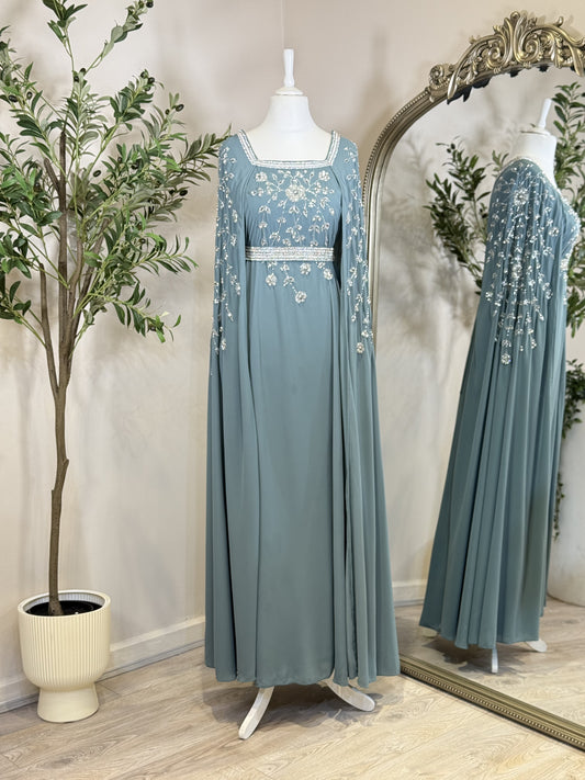 Full Embellished Khaliji Caftan R01