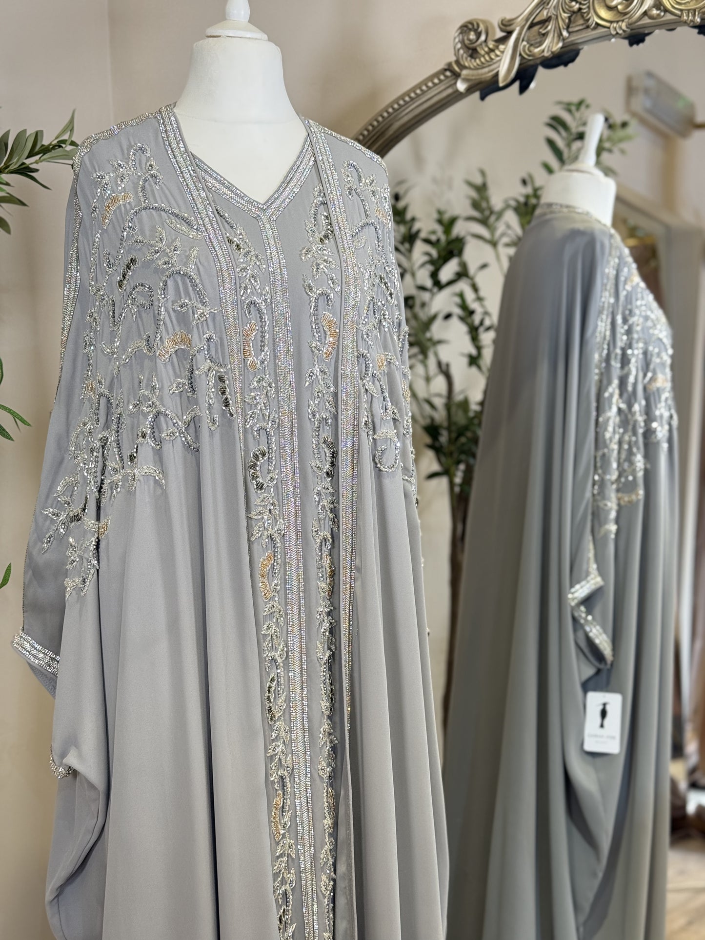 Full Embellished Khaliji Caftan E01