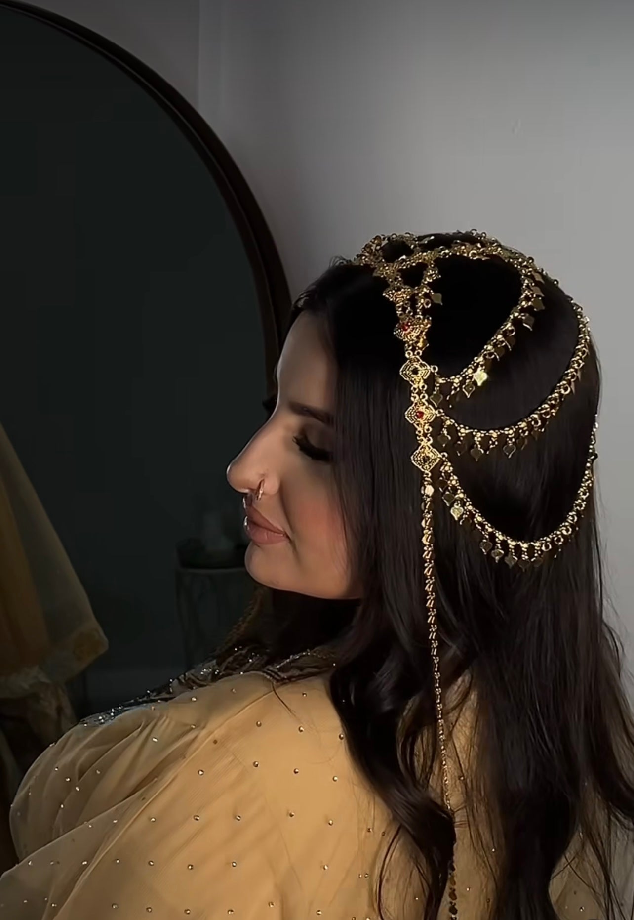 Gold Plated Headpiece