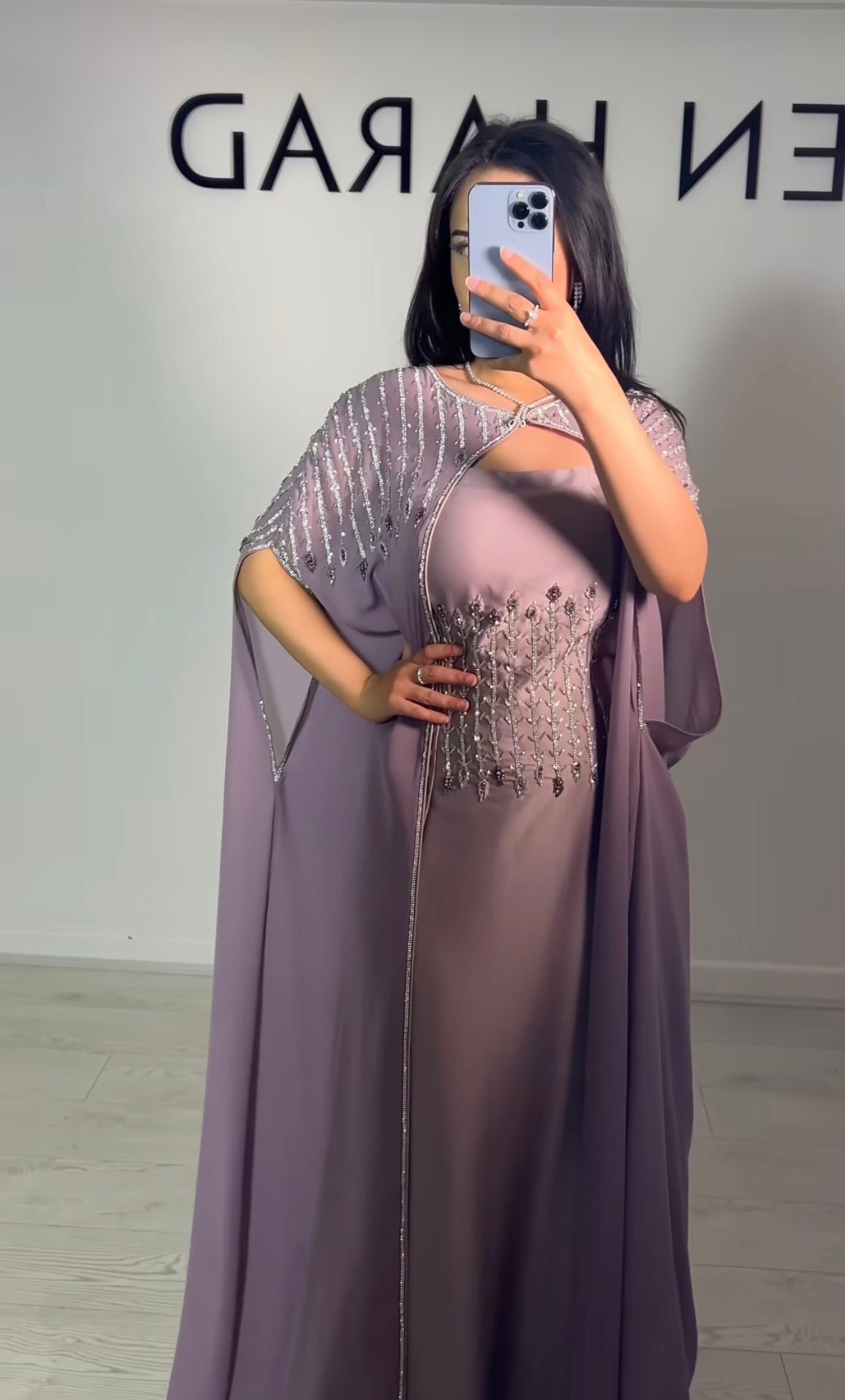 Lilac 2 Piece Caftan