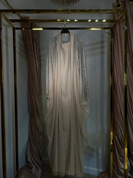 H15 Sheikha Salwa Luxury Abaya