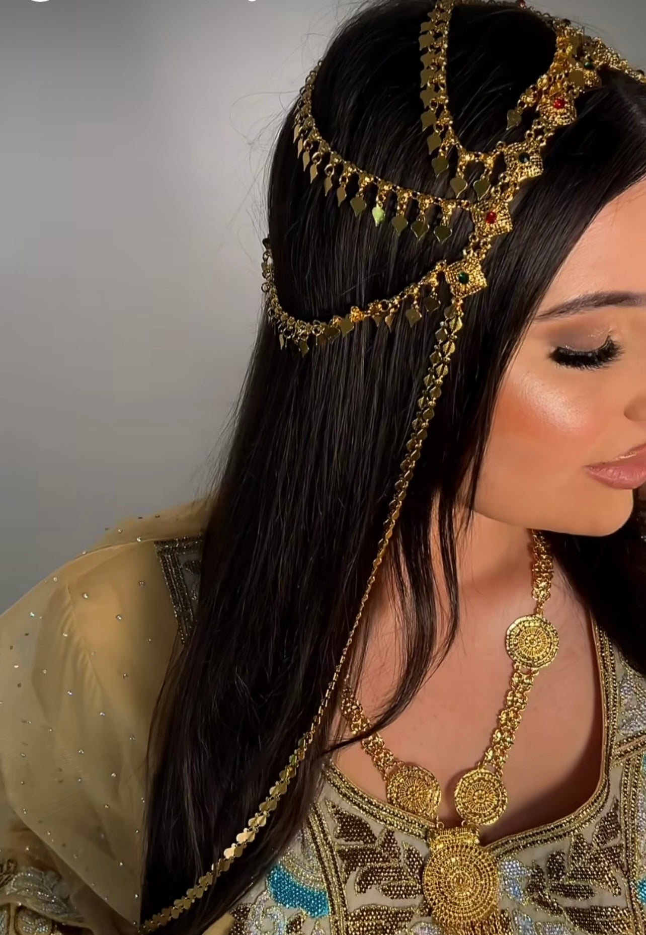 Gold Plated Headpiece