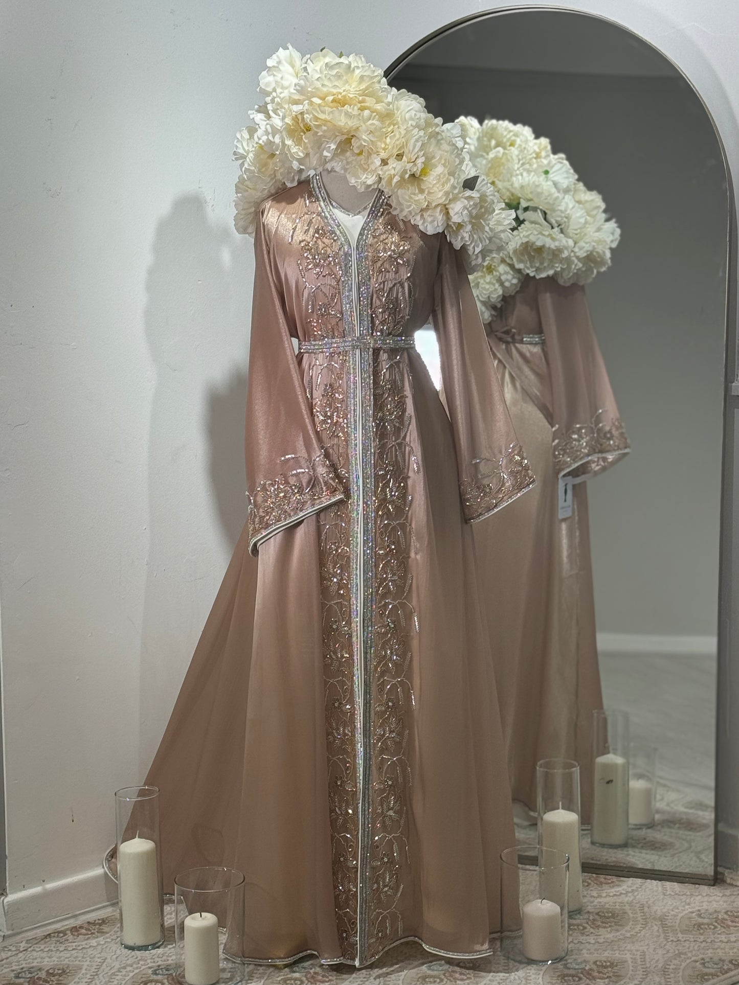 Full embellished Khaliji Caftan