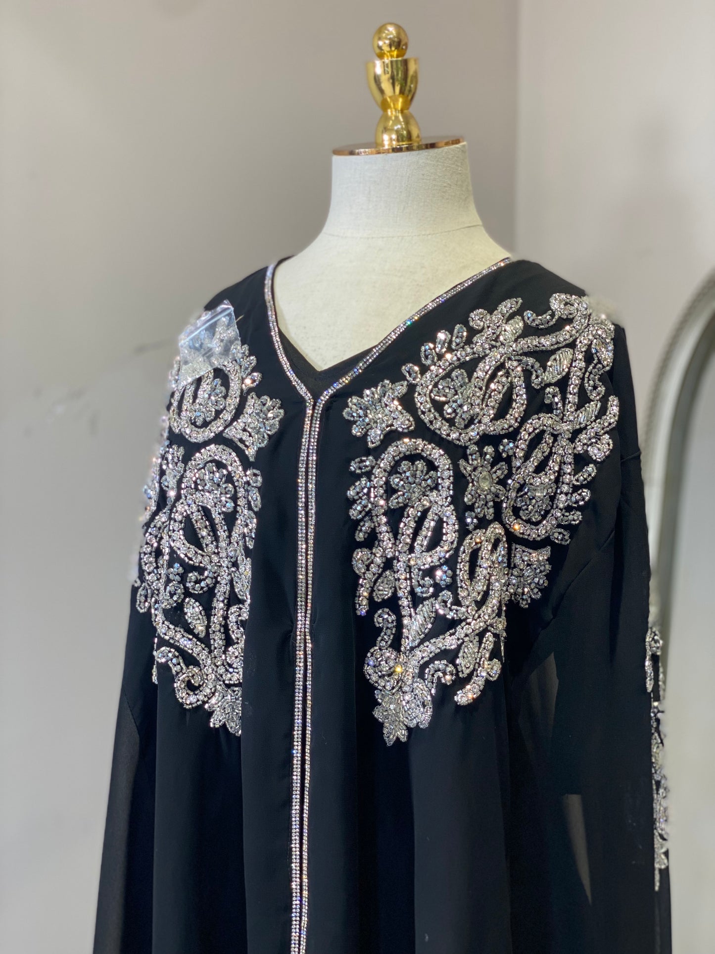 Afaaf 2 Piece Luxury Abaya