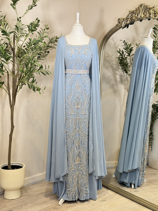 Full Embellished Khaliji Caftan T01