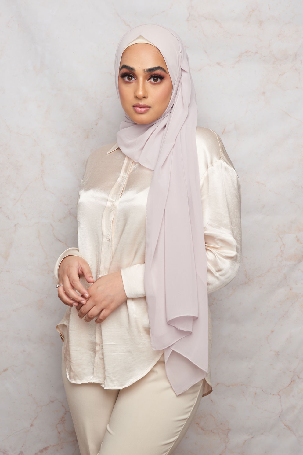 Frosty Mauve Premium Chiffon Hijab