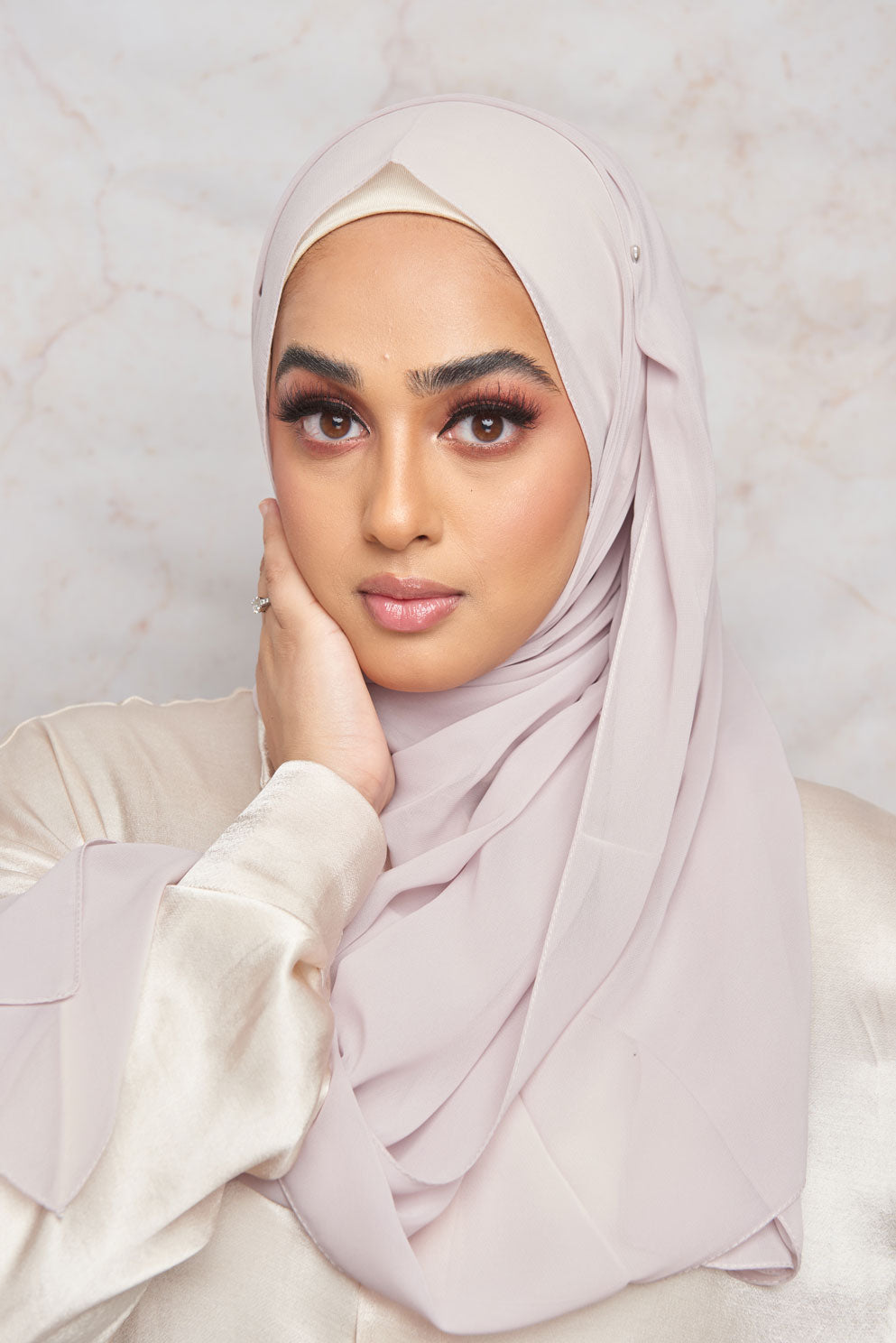 Frosty Mauve Premium Chiffon Hijab