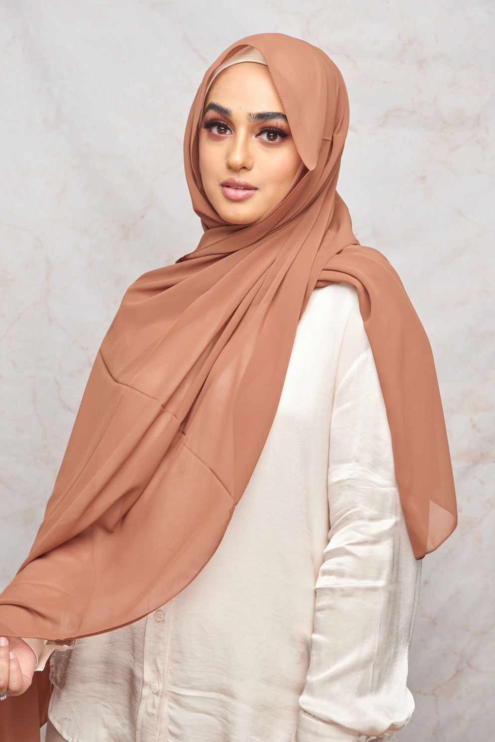 Terracotta Premium Chiffon Hijab