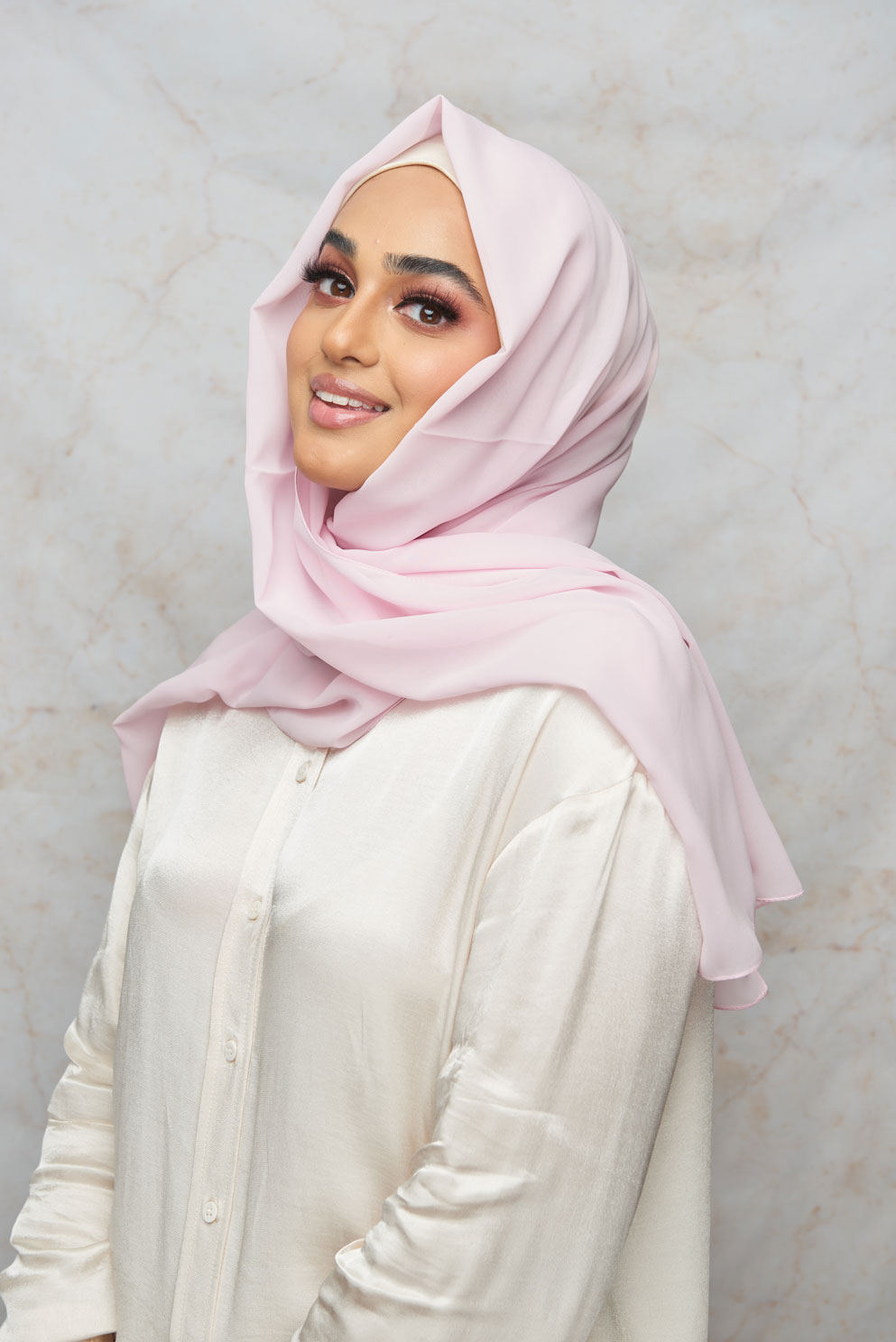 Marshmallow Premium Chiffon Hijab