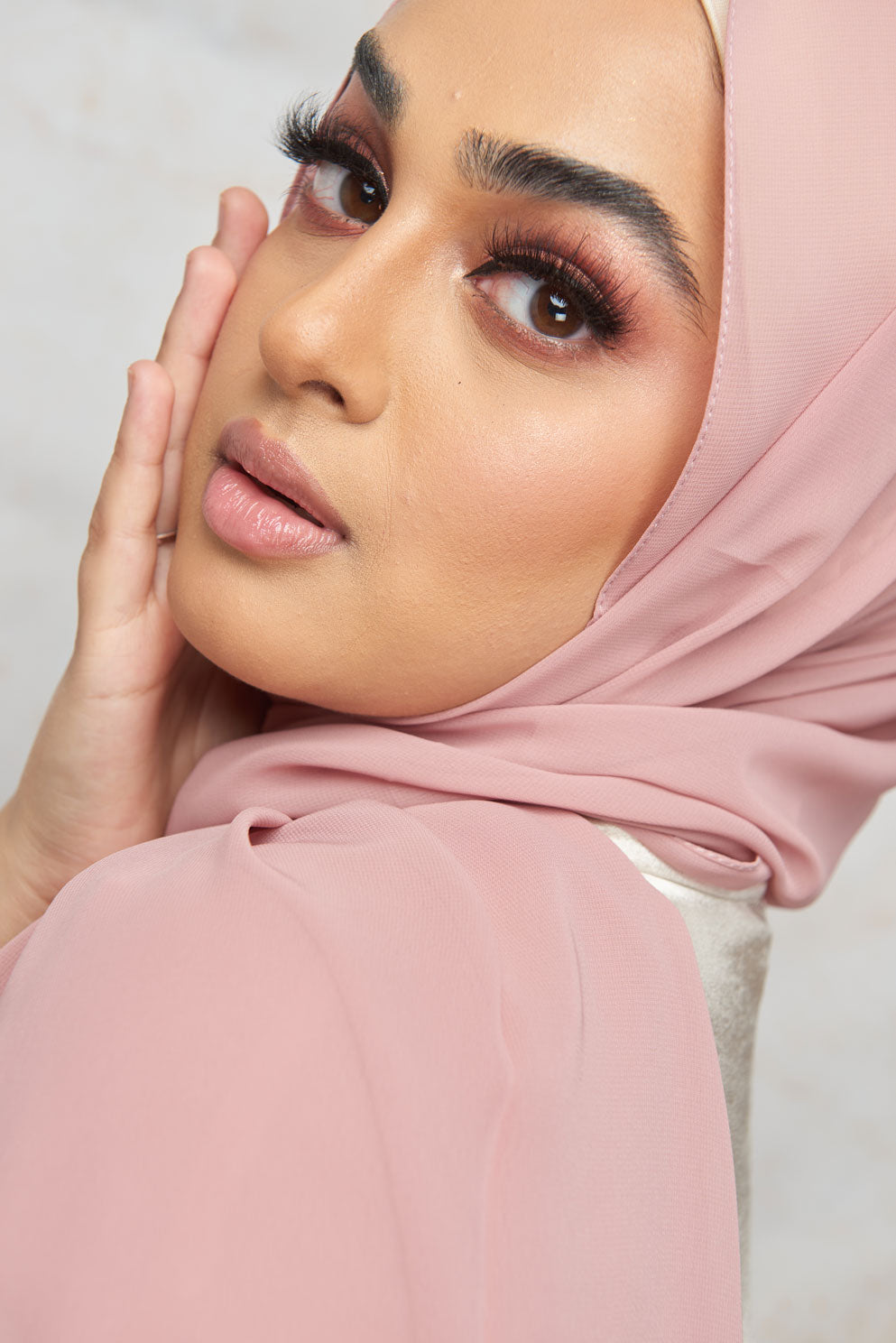 Pink Nevada Premium Chiffon Hijab