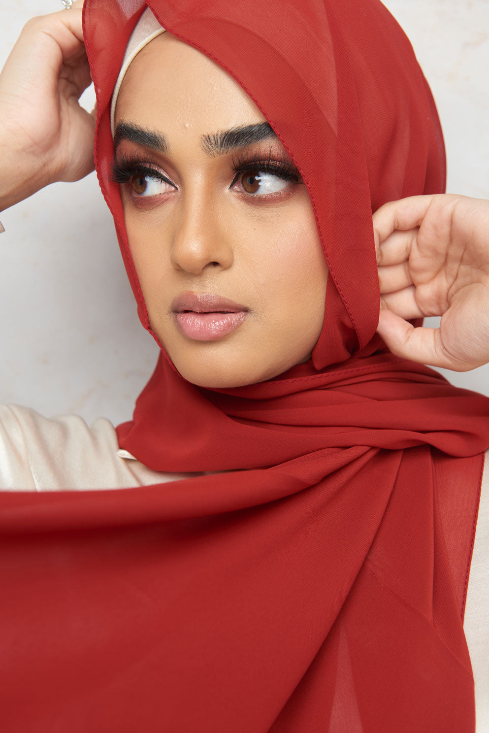 Paprika Premium Chiffon Hijab
