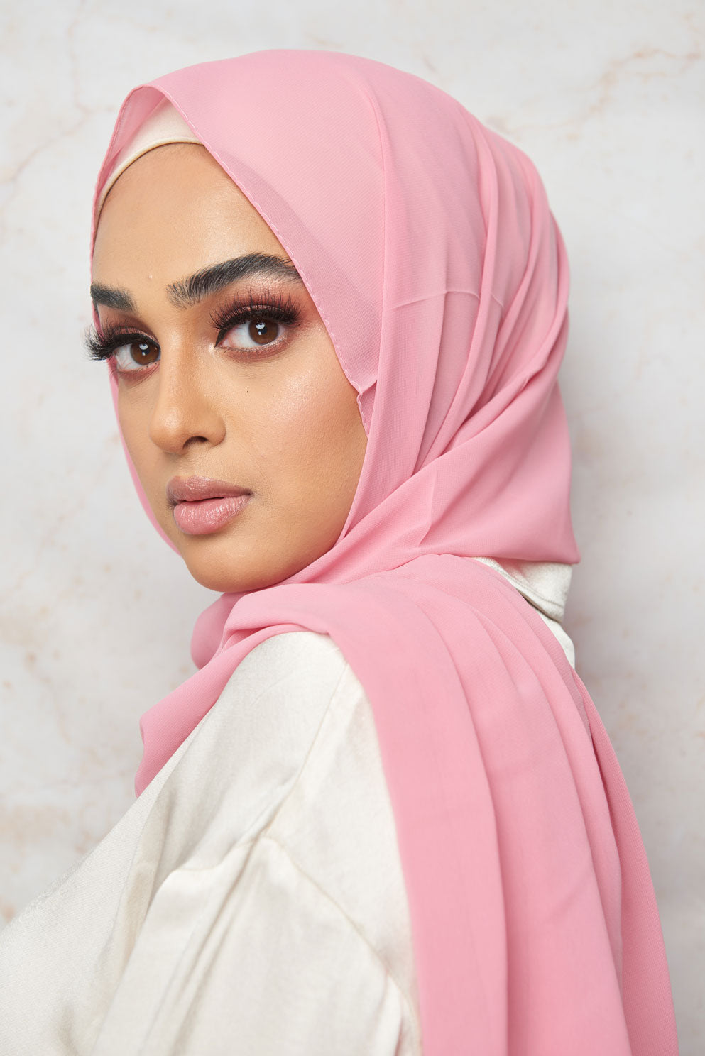 Flamingo Premium Chiffon Hijab