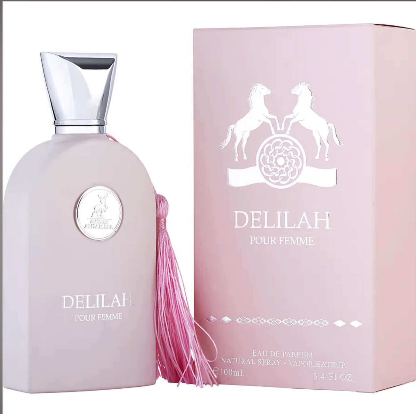 DELILAH Pour Femme By Maison Alhambra 3.4 Oz / 100 Ml  Natural Spray Eau De Perfume
