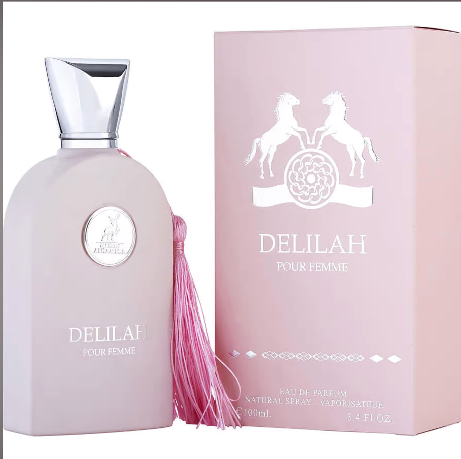 DELILAH Pour Femme By Maison Alhambra 3 4 Oz 100 Ml Natural Spray Ea DELILAH Pour Femme By Maison Alhambra 3 4 Oz 100 Ml Natural Spray Ea