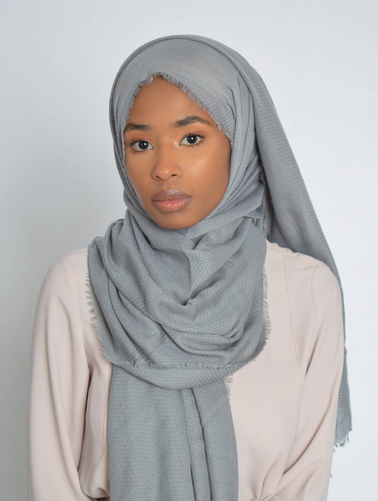 Grey Premium Maxi Hijab