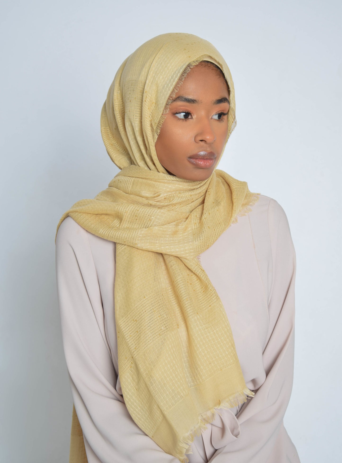 Gold Sequin Hijab