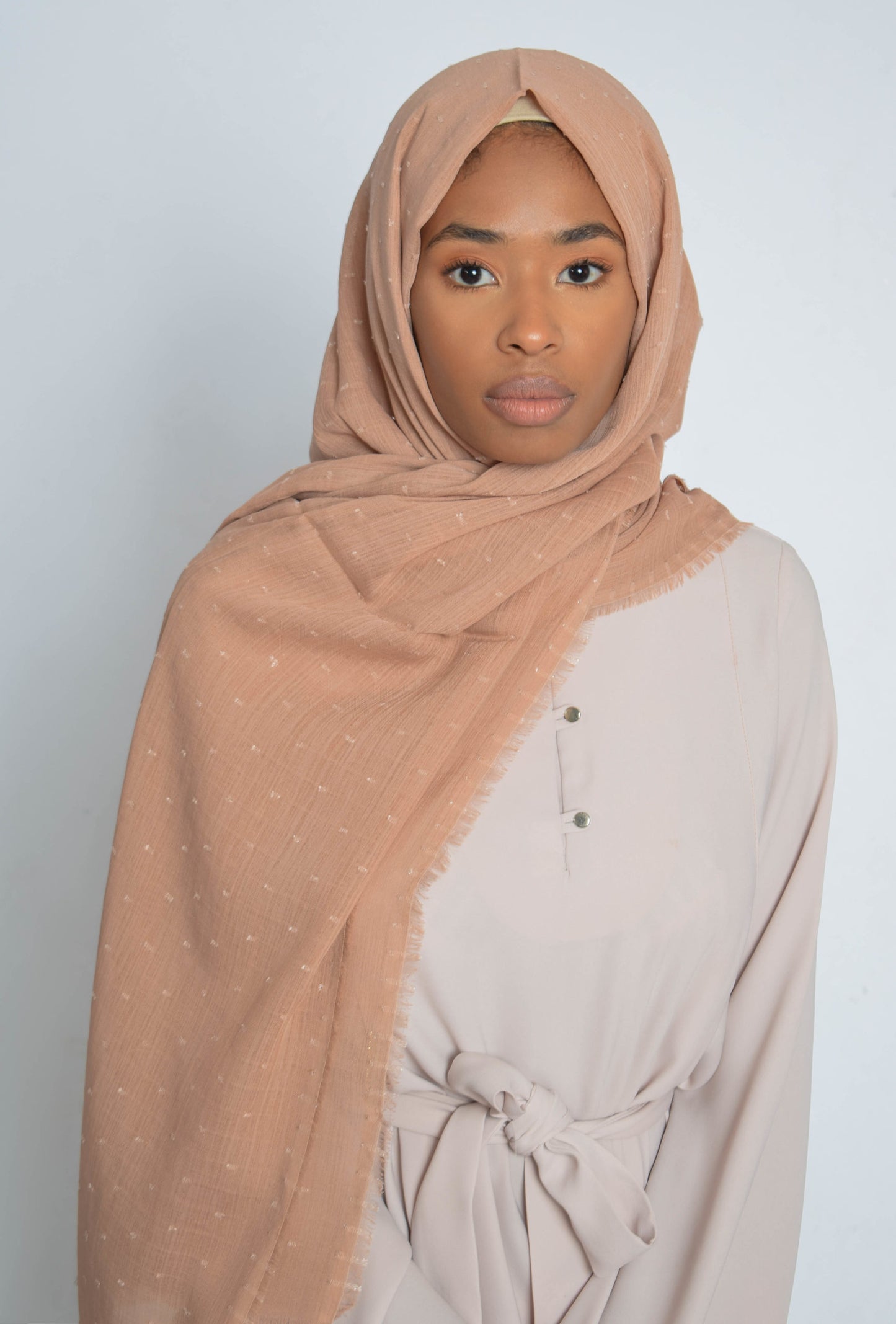 Peach Nude Soft Hijab