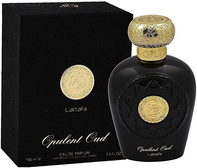 Opulent Oud Black By Lattafa Attar EDP Spray Perfume 100ml