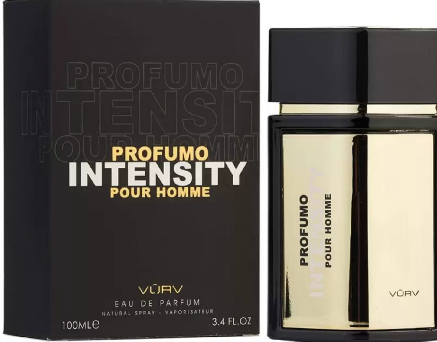 Profumo Intensity Homme by Vurv EAU DE Parfum Natural Spray 100ml