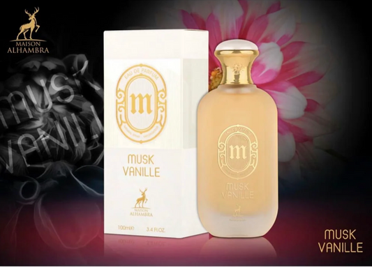 Musk Vanille 100 ML EDP Perfume By Maison Alhambra Perfume Spray
