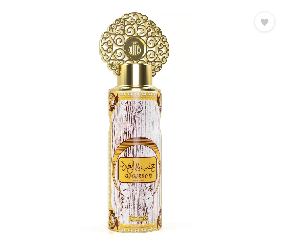 Khashab & Oud White Edition 200ml My Perfumes Body Spray - For Men & Women