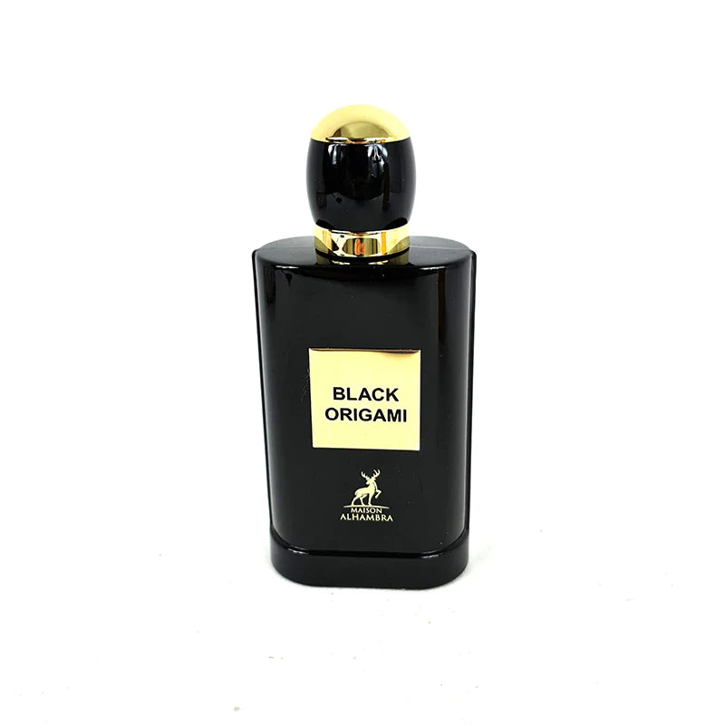 BLACK ORIGAMI Unisex By Maison Alhambra EAU De Perfume Natural Spray 100ml
