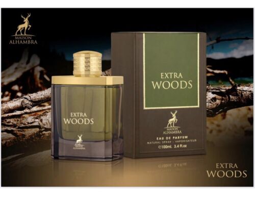 Extra Woods EDP Perfume Unisex By Alhambra Lattafa 100ML