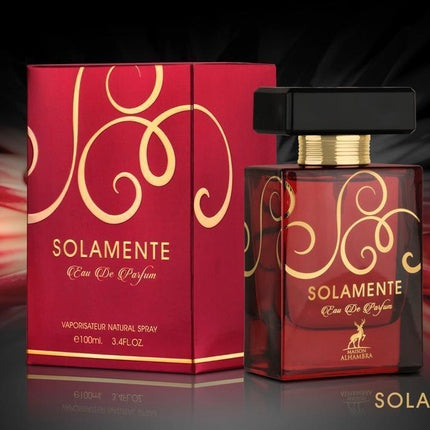 SOLAMENTE By Maison Alhambra Eau De Parfum NATURAL SPRAY e100ml
